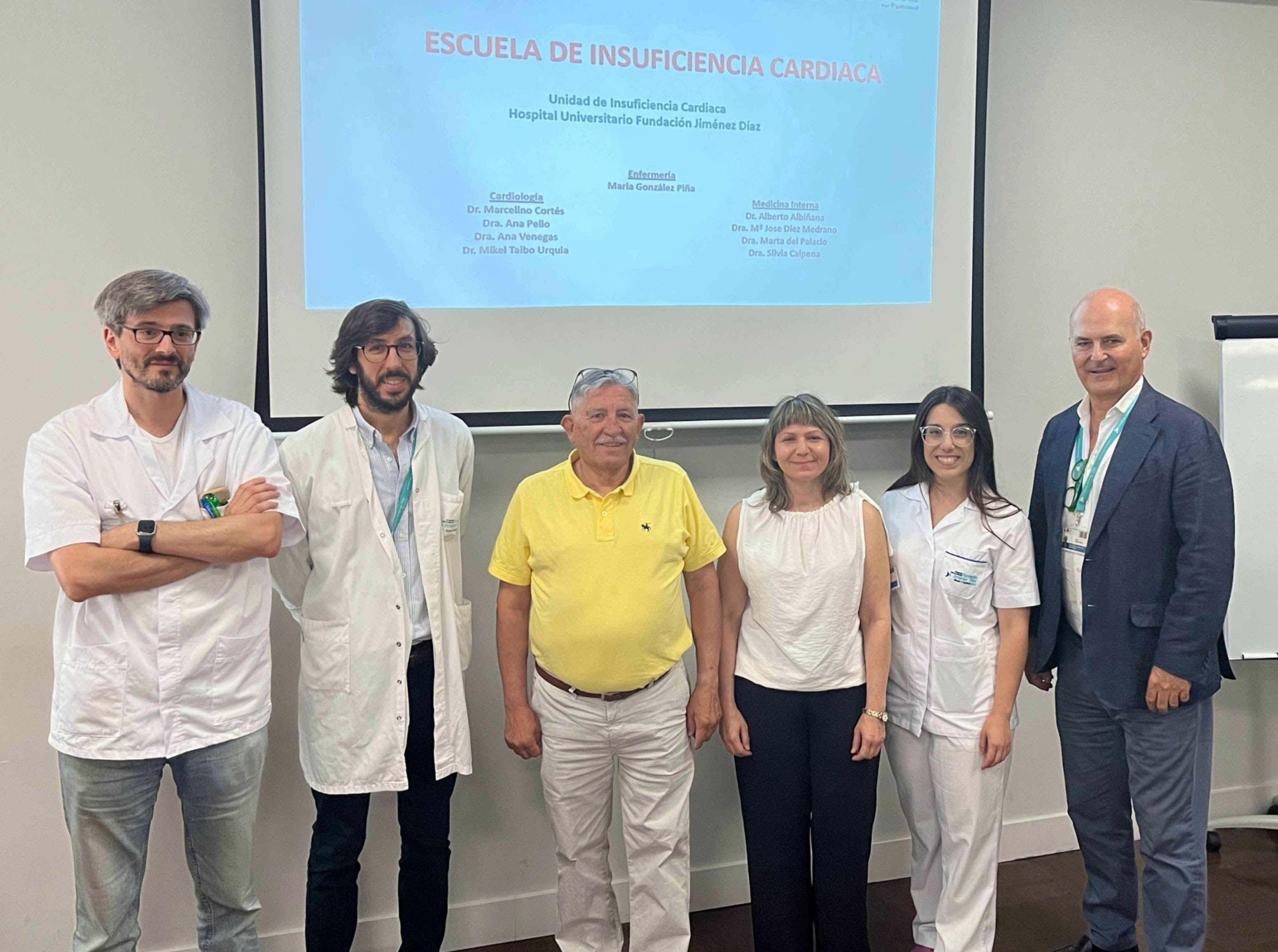 La Fundación Jiménez Díaz pone en marcha la Escuela de Pacientes con Insuficiencia Cardíaca de la mano de AMAC